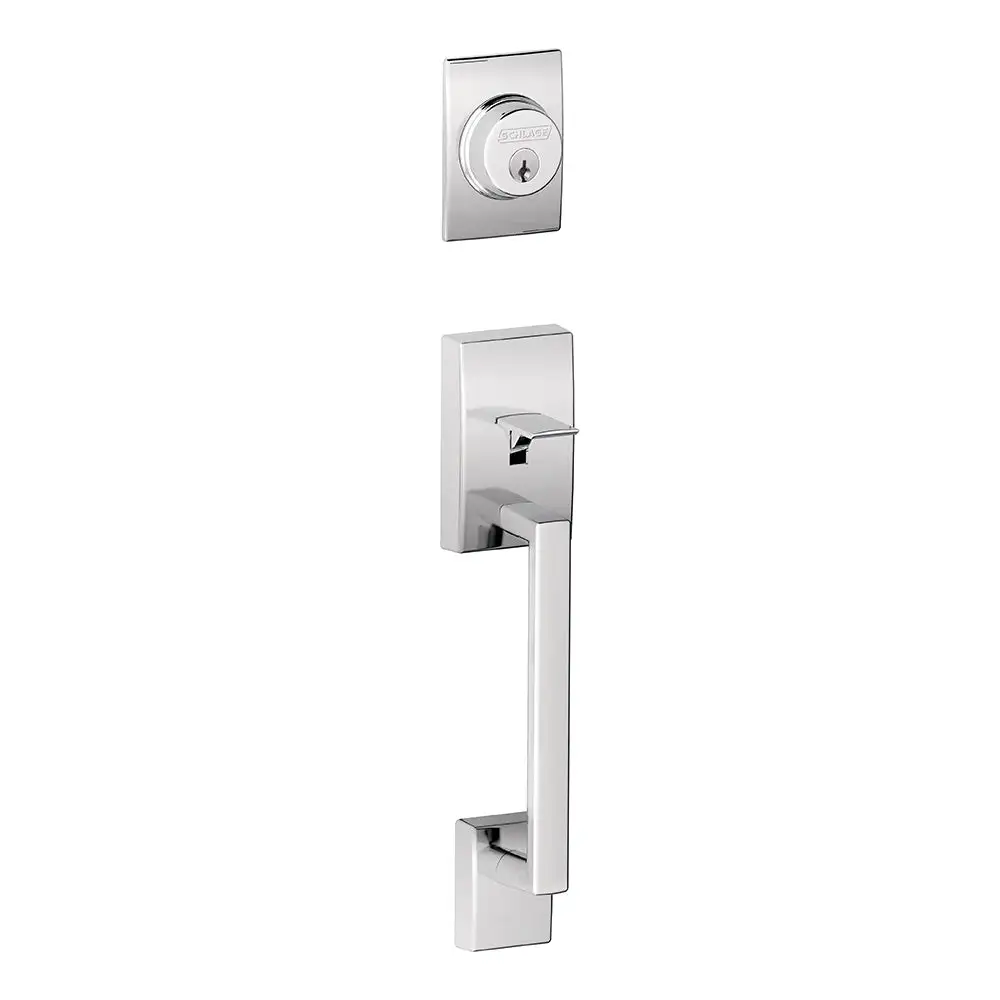 Schlage F58 CEN 625 Camelot Single Cylinder Exterior Handleset with Deadbolt