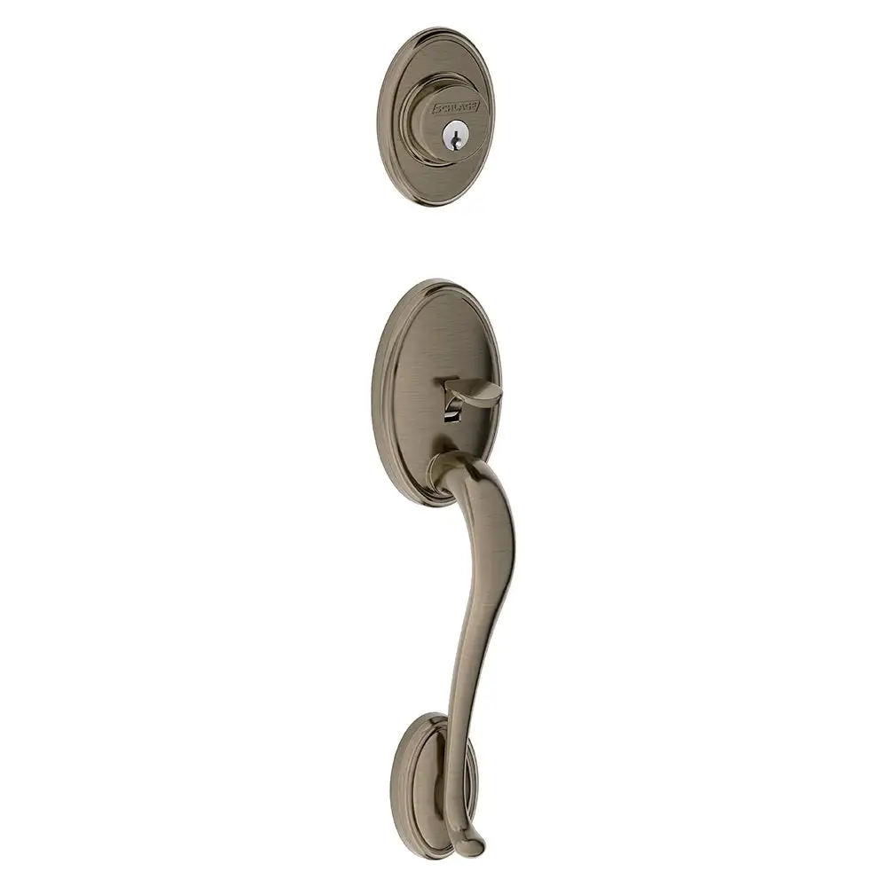 Schlage F58 WKF 620 Wakefield Single Cylinder Exterior Handleset