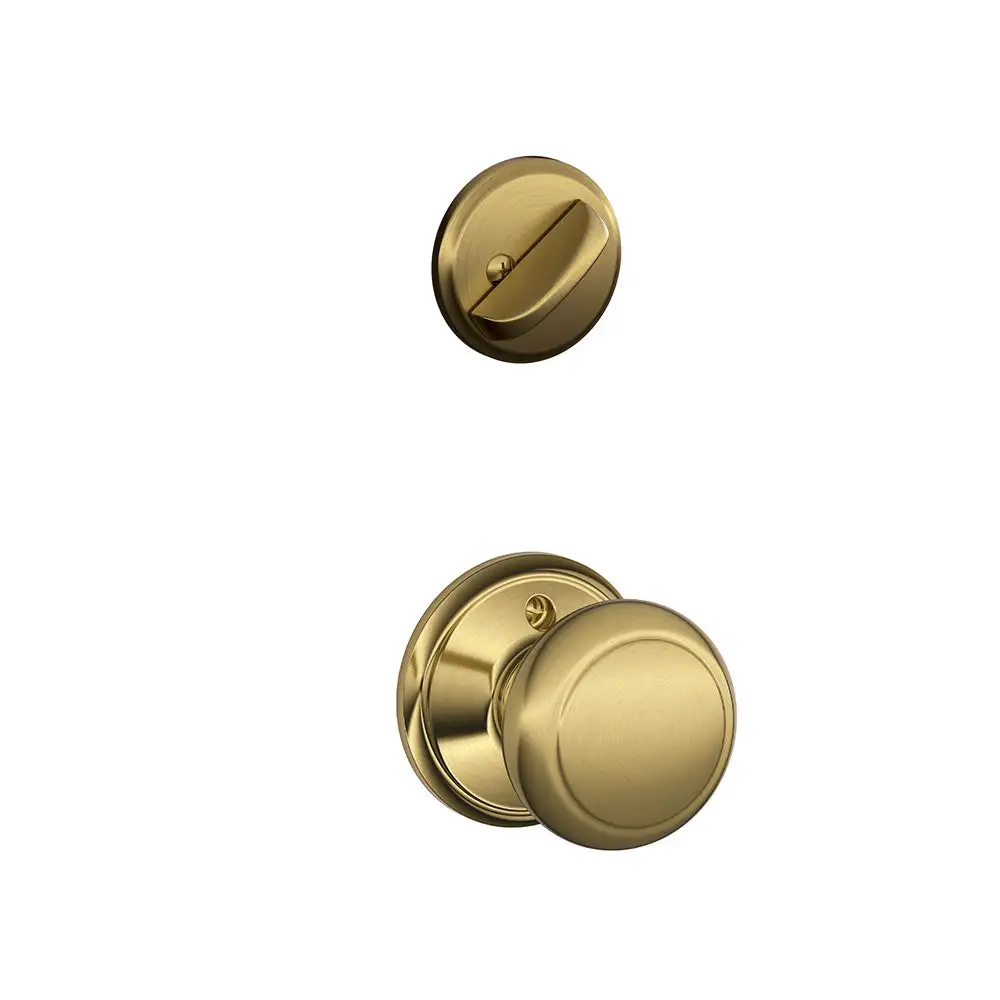 Schlage F59 AND 609 Andover Knob And Deadbolt