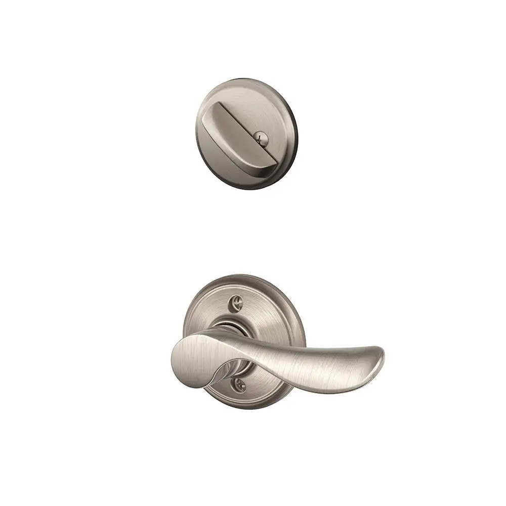 Schlage F59 CHP LH 619 Champagne Lever Left Handed Inside Trim For Single Cylinder Handleset