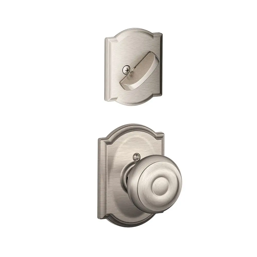 Schlage F59 GEO 619 CAM Traditional Single Cylinder Entry Door Interior Handles