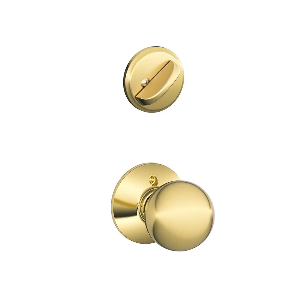 Schlage F59 ORB 605 Orbit Knob And Deadbolt