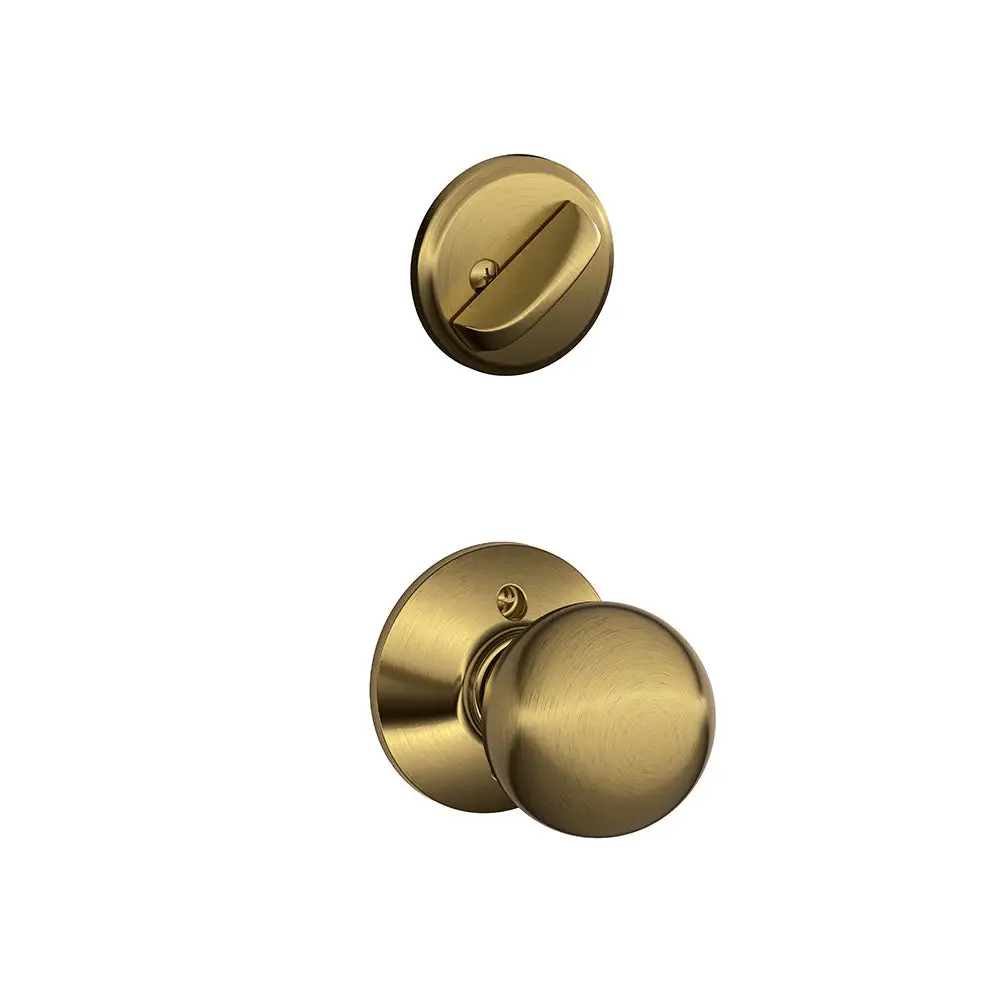 Schlage F59 ORB 609 Orbit Knob And Deadbolt