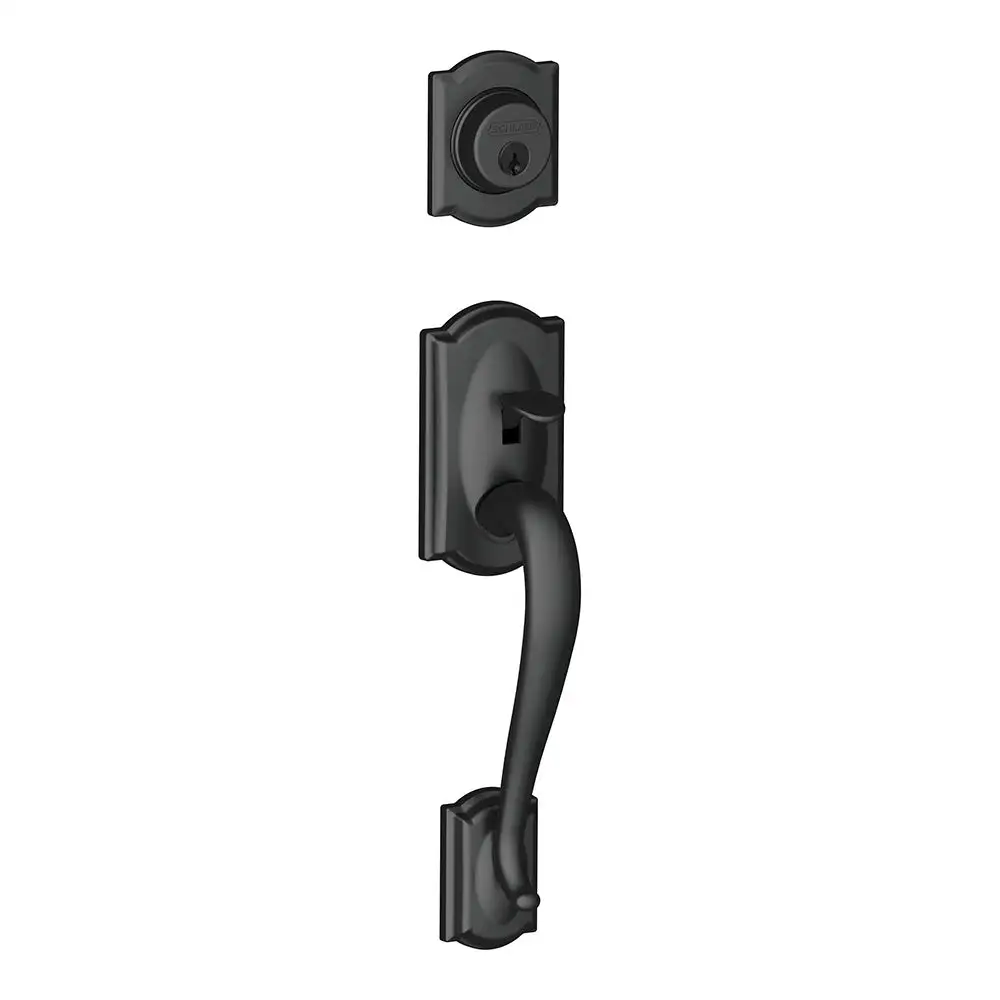 Schlage F92 CAM 622 Camelot Dummy Exterior Handleset