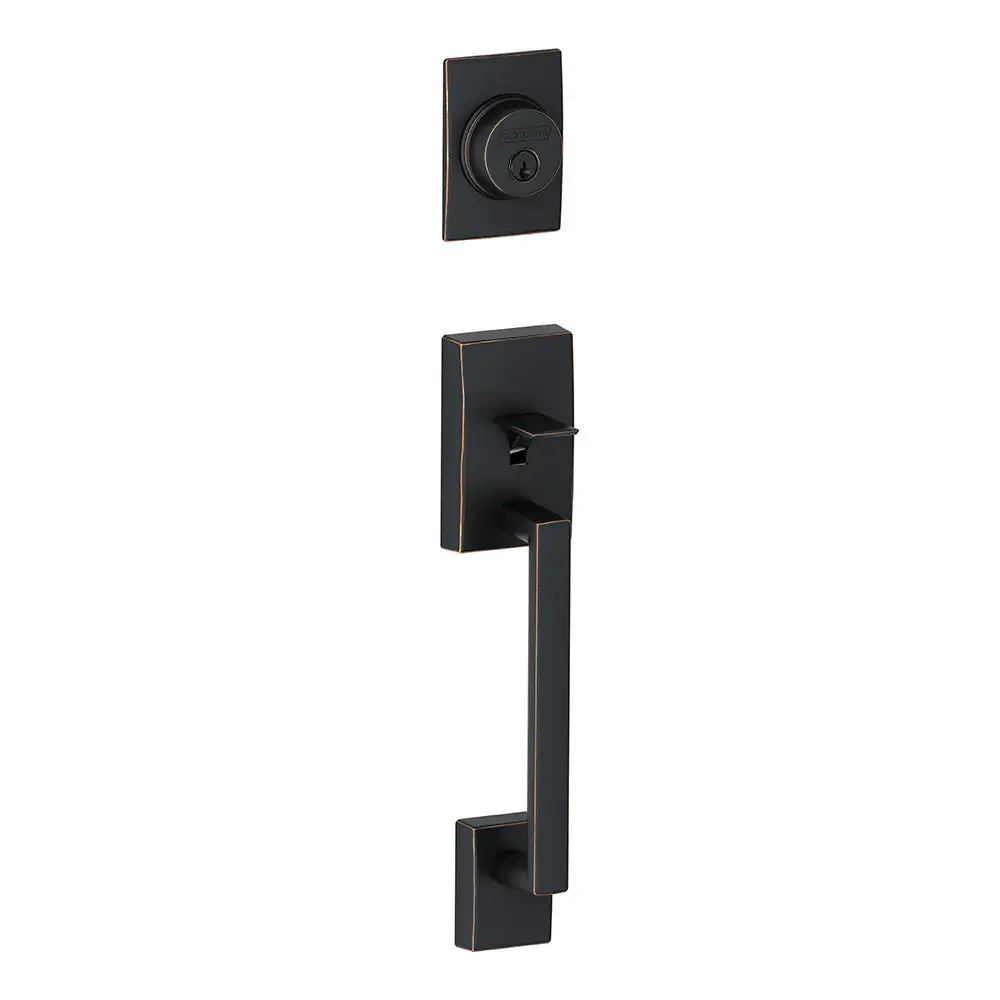 Schlage F92 CEN 716 Century Dummy Exterior Handleset