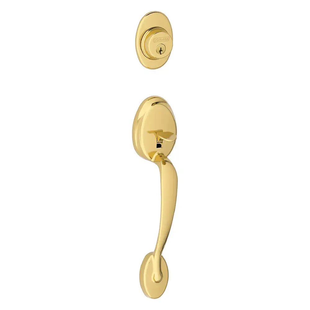 Schlage F92 PLY 505 Plymouth Dummy Exterior Handleset