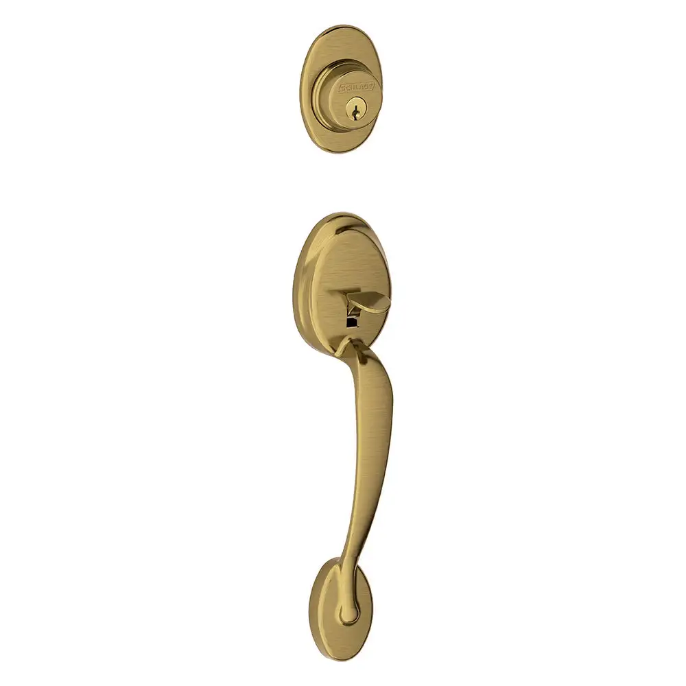 Schlage F92 PLY 609 Plymouth Dummy Exterior Handleset