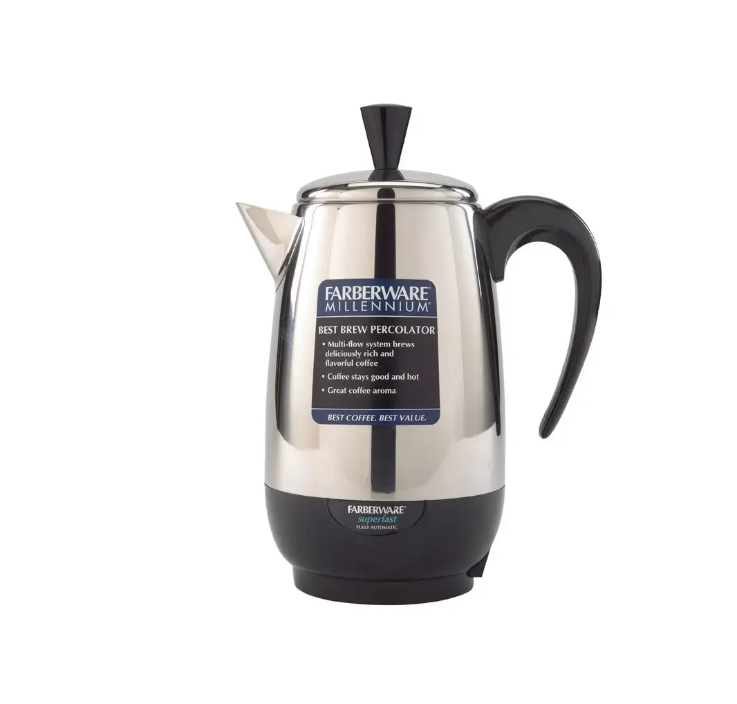 Farberware FCP280 Stainless Steel 8 Cup Percolator