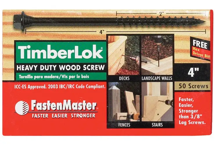 Fastenmaster FMTLOK04-50 TimberLok Wood Screws