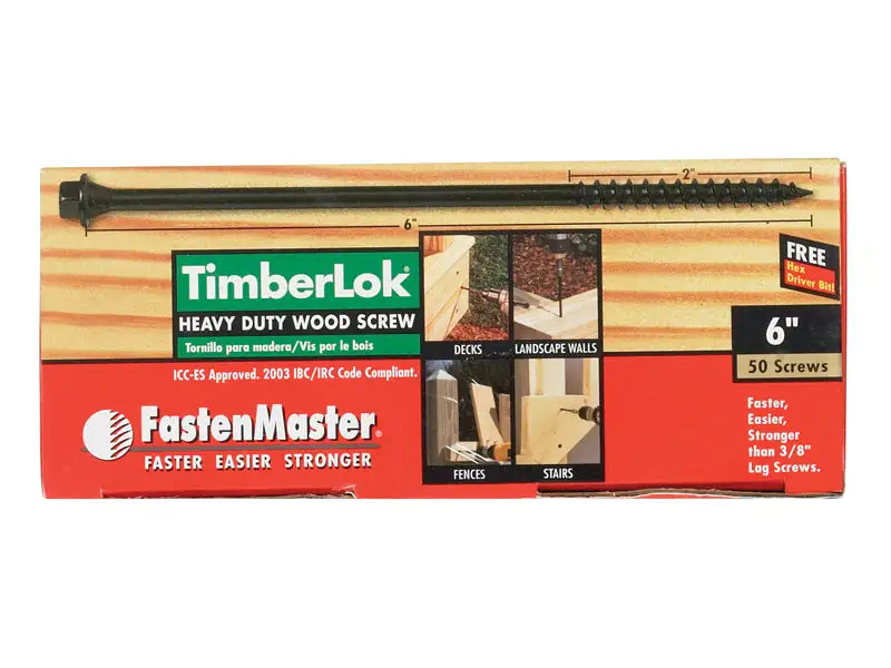 Fastenmaster FMTLOK06-50 Timberlok Screws