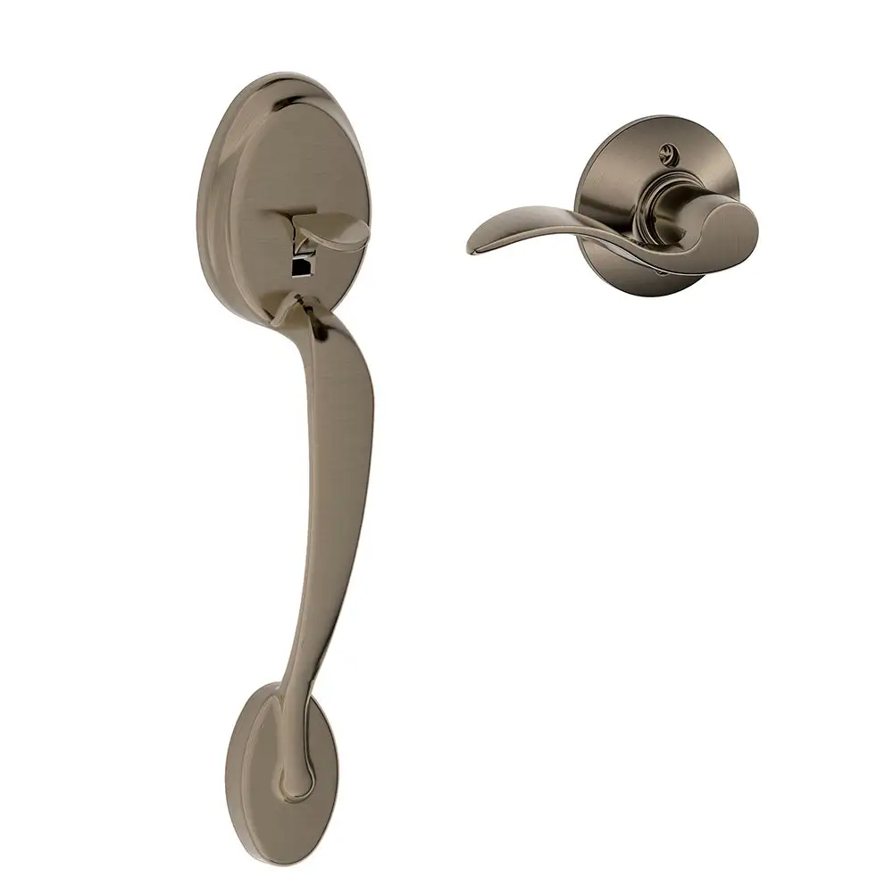 Schlage FE285 PLY ACC RH 620 Plymouth Front Entry Handle Accent Right-Handed Interior Lever