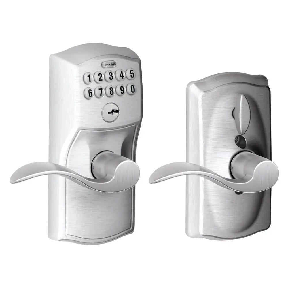 Schlage FE595 CAM ACC 626 Camelot Keypad Entry with Flex-Lock and Accent Levers