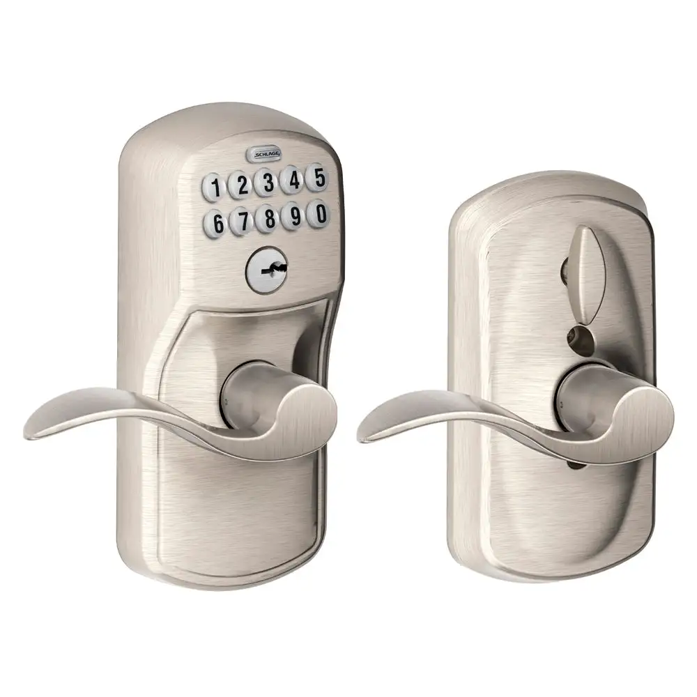 Schlage FE595 PLY ACC 619 Plymouth Keypad with Accent Lever