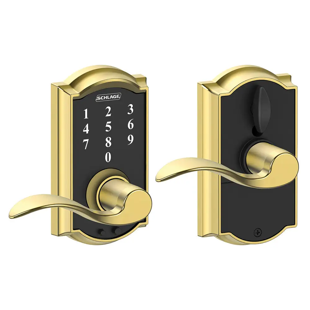 Schlage FE695 CAM ACC 605 Camelot Touch Lock with Accent Lever