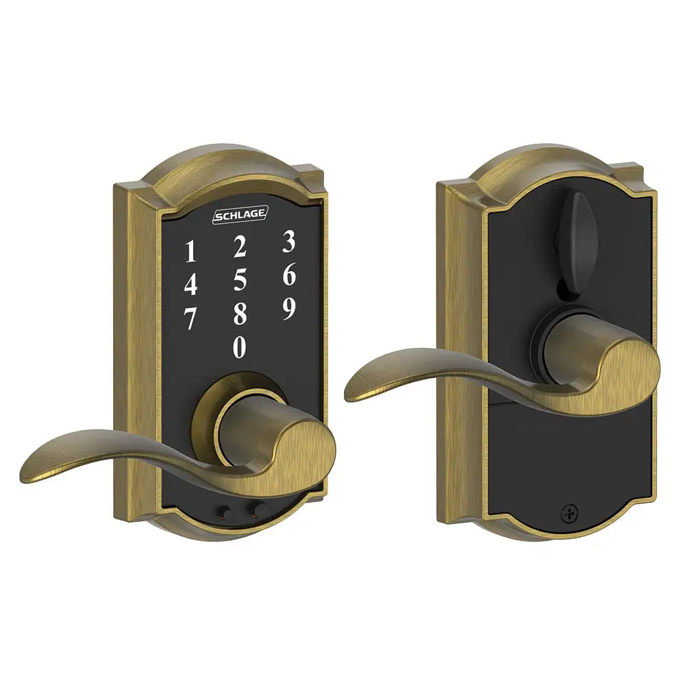 Schlage FE695 CAM ACC 609 Camelot Touch Lock with Accent Lever