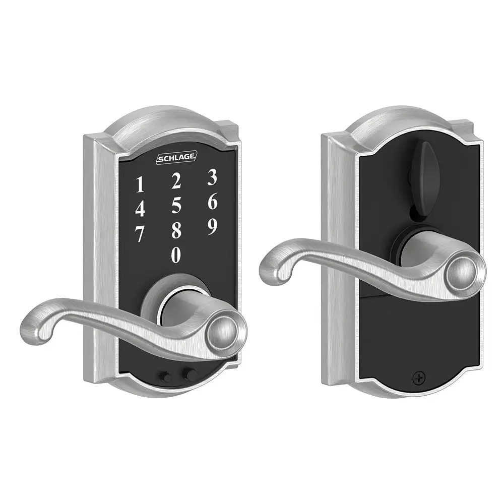 Schlage FE695 CAM FLA 626 Camelot Touch Lock with Flair Lever