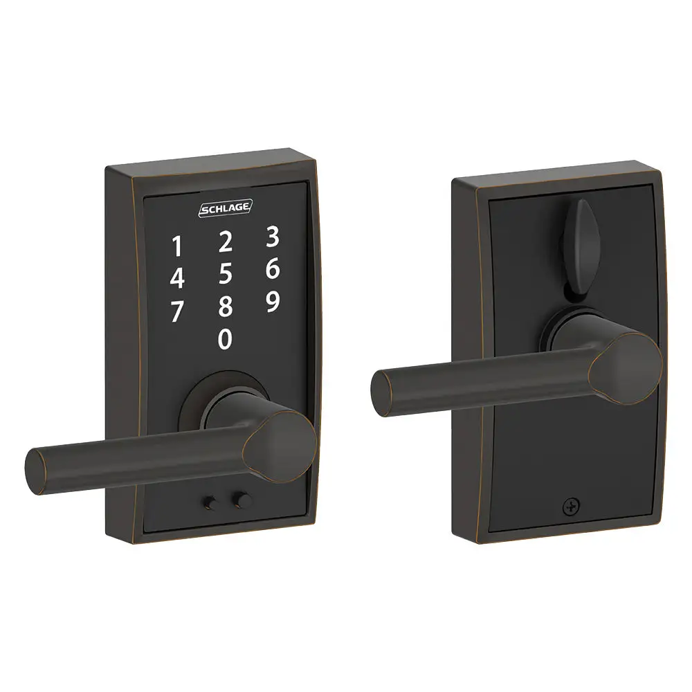 Schlage FE695 CEN BRW 716 Century Touch Lock with Broadway Lever