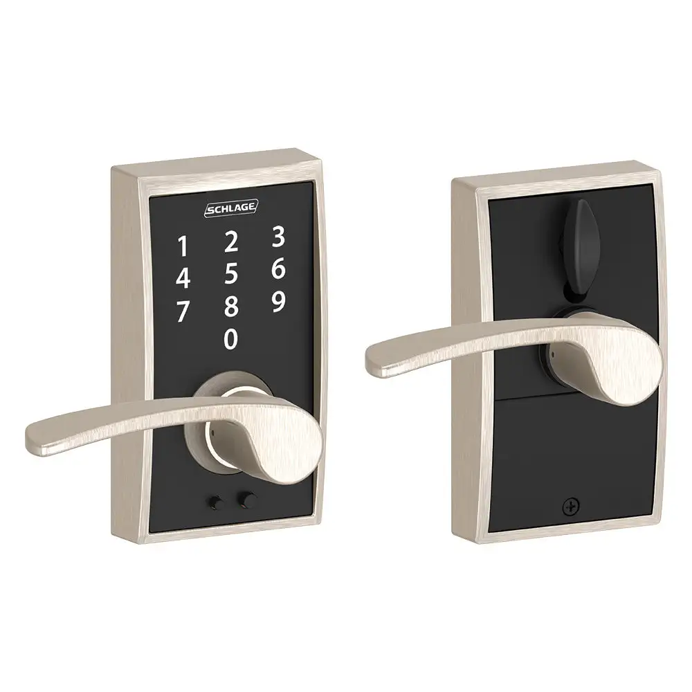 Schlage FE695 CEN MER 619 Touch Century Lock With Merano Lever