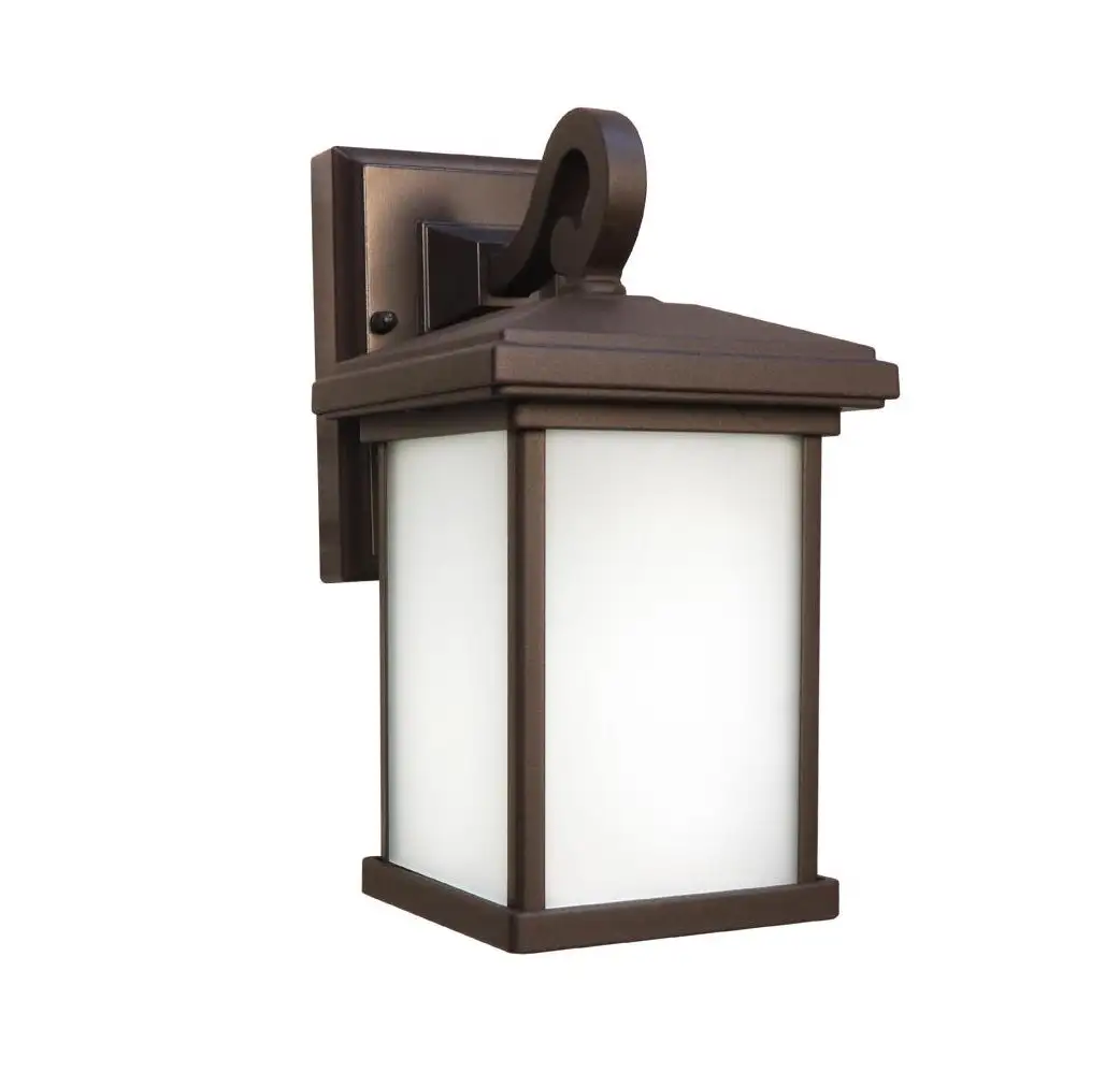 Feit Electric LAN11SQ/SYNC/BZ OneSync Dusk to Dawn LED Wall Lantern