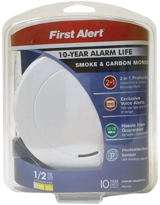 First Alert PRC710V Smoke & Carbon Monoxide Alarm