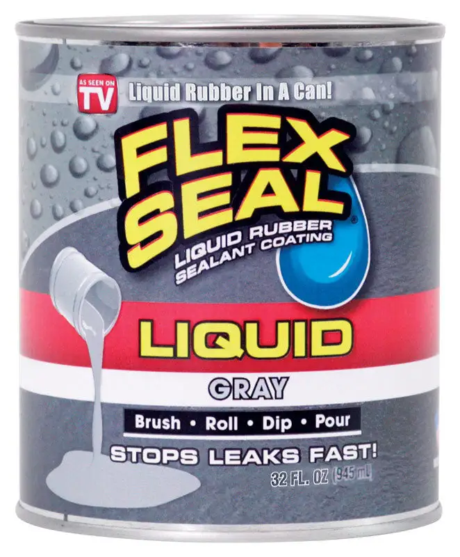 Flex Seal LFSGRYR32 Liquid Rubber Sealant Coating