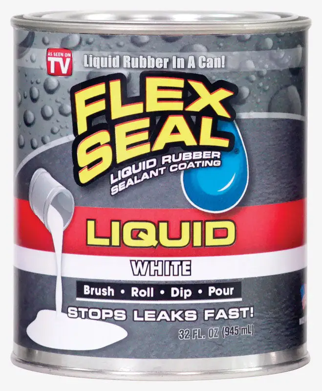 Flex Seal LFSWHTR32 Liquid Rubber Sealant Coating