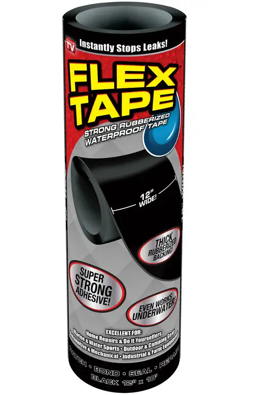 Flex Tape TFSBLKR1210 Waterproof Repair Tape