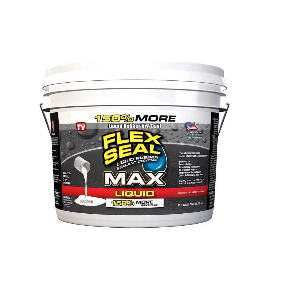 Flex Tape LFSMAXWHT02 MAX Liquid Rubber Sealant Coating