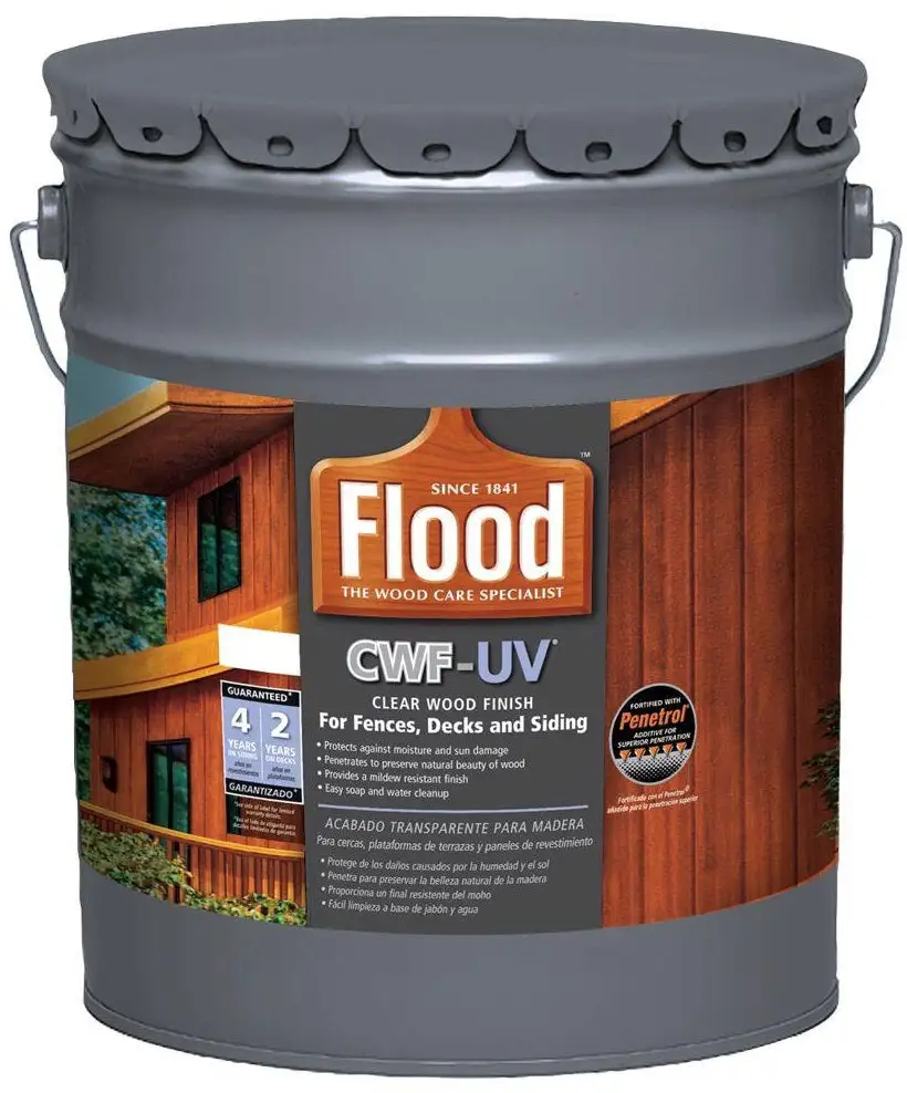 Flood FLD542-5 CWF-UV Exterior Wood Finish