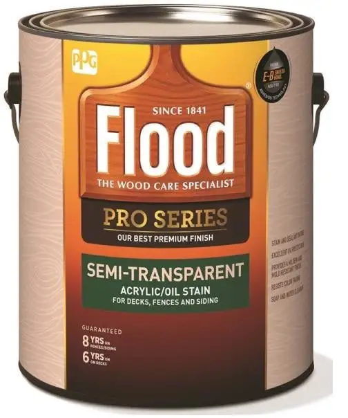 Flood FLD812-01 Pro-Series Semi-Transparent Acrylic/Oil Stain