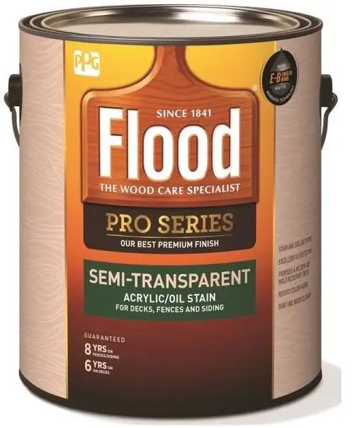 Flood FLD812-05 Pro-Series Semi-Transparent Acrylic/Oil Stain