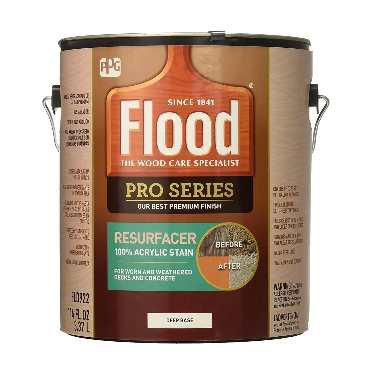 Flood FLD922-01 Pro Series Resurfacer Acrylic Stain