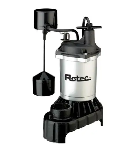 Flotec FPCI3350 Submersible Cast Iron and Zinc Sump Pump