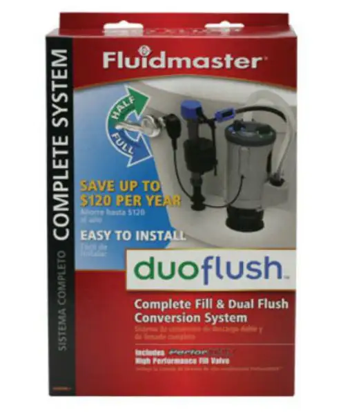 Fluidmaster 550DFRK-3 Duo Flush Complete System