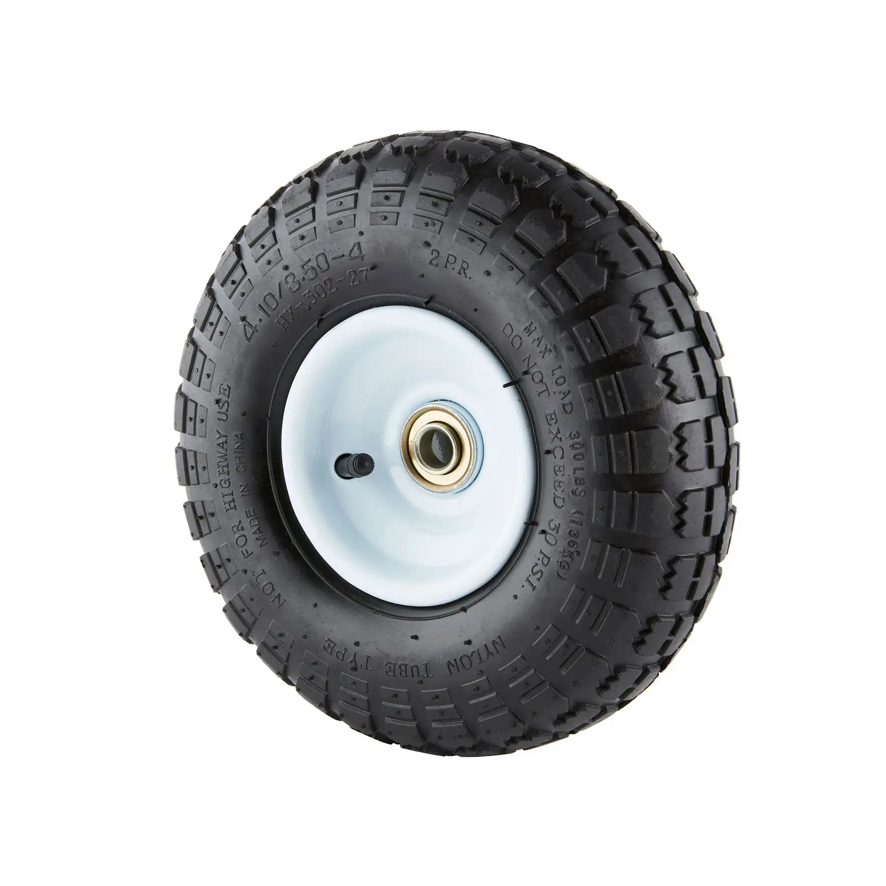 Tricam Farm & Ranch 10 Inch Pneumatic Single Replacement Tire for Utility Carts