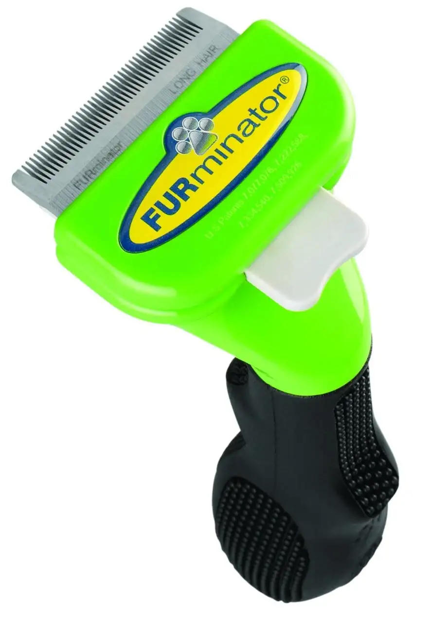 FURminator 101004 Long Hair deShedding Tool for Dogs