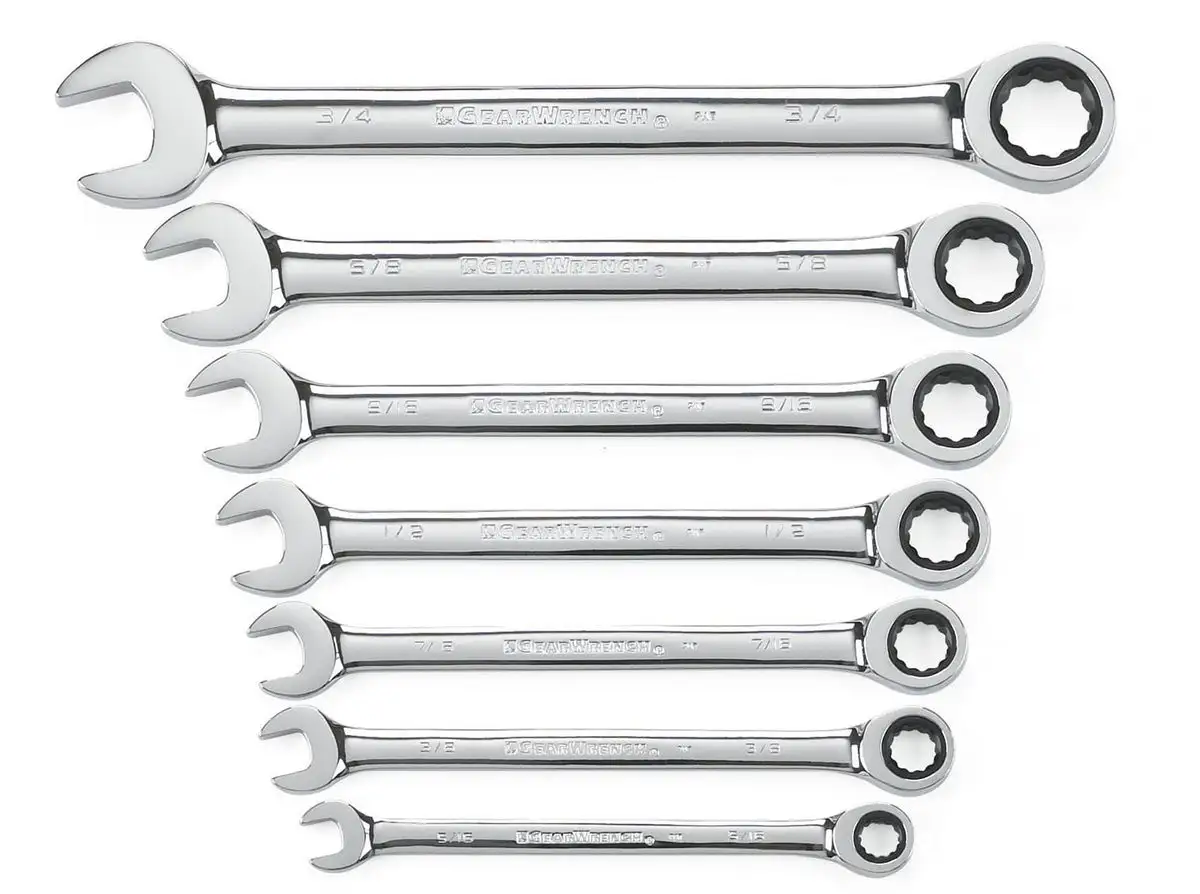 Gearwrench 9317 SAE Ratcheting Wrench Set