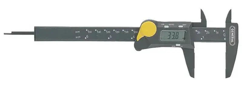 General 147 Stainless Steel Digital Caliper