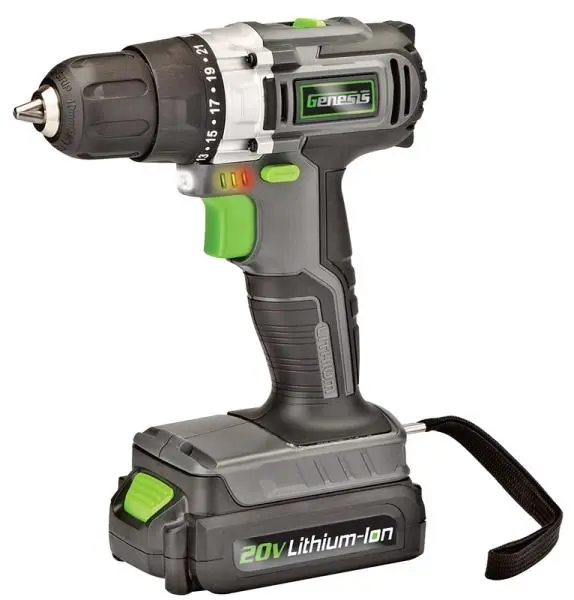 Genesis GLCD2038A Lithium-Ion Drill