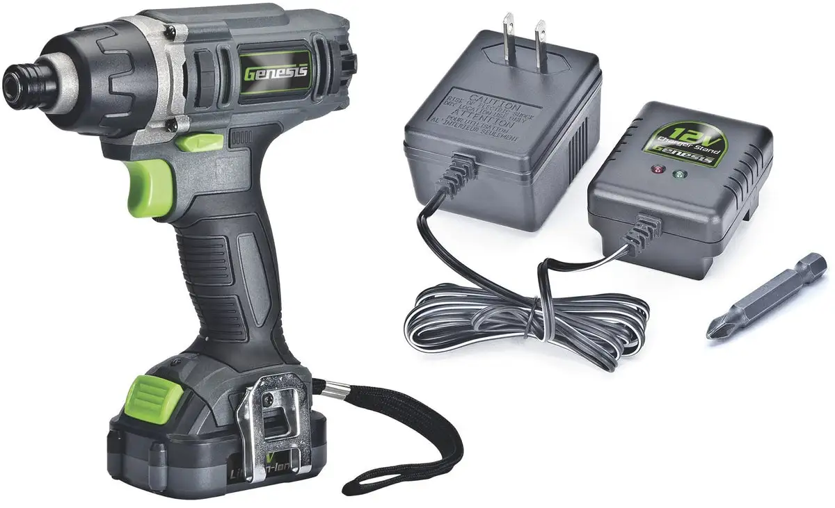 Genesis GLID12B Cordless Impact Driver