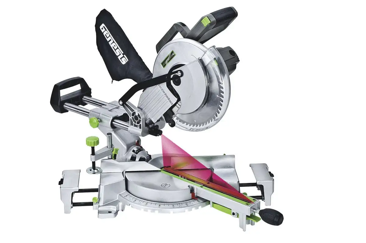 Genesis GMSDR1015LC Sliding Compound Miter Saw