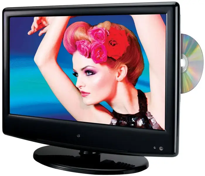 GPX TDE1384B Color LED TV & DVD Combination