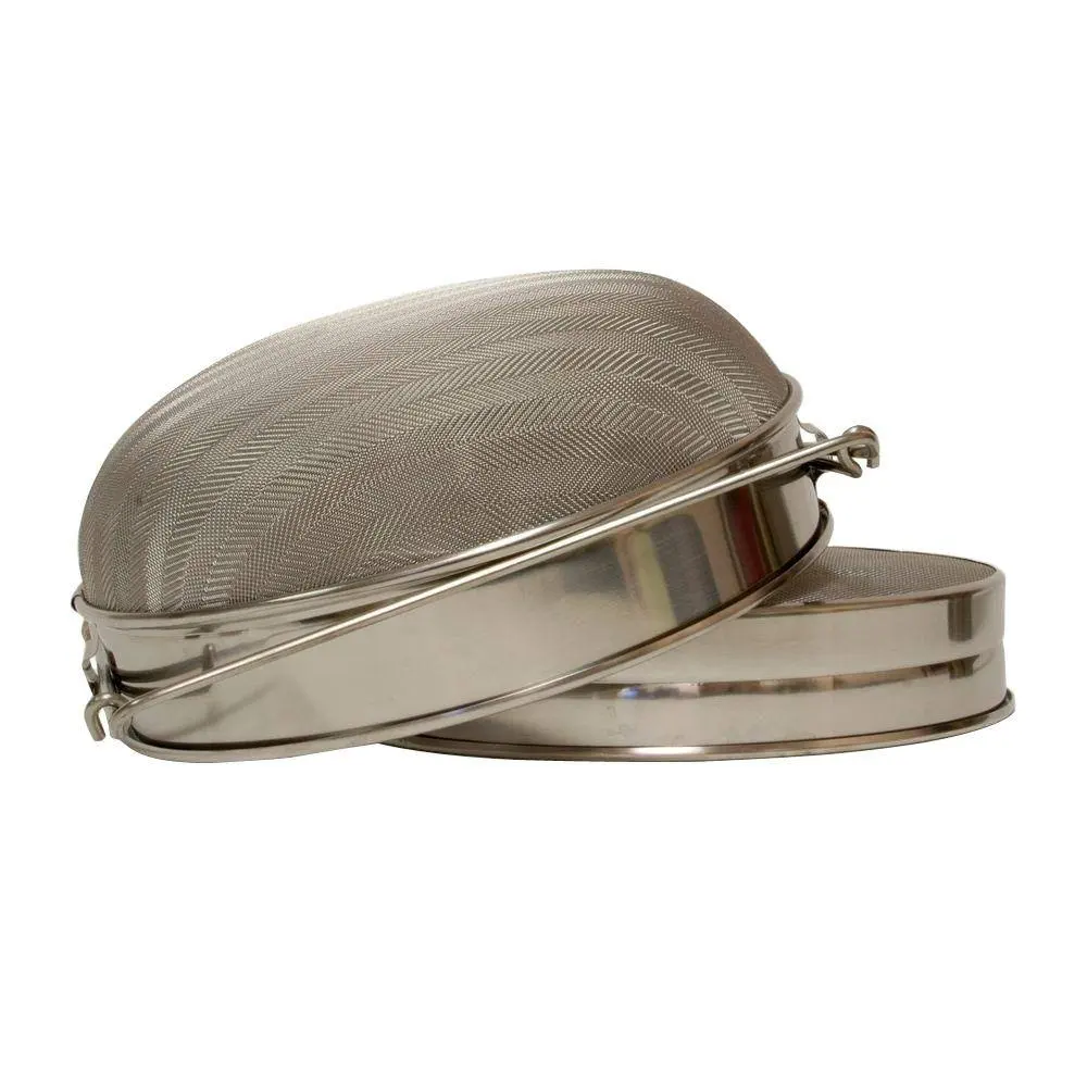 Harvest Lane Honey HONEYM-102 Metal Honey Sieve