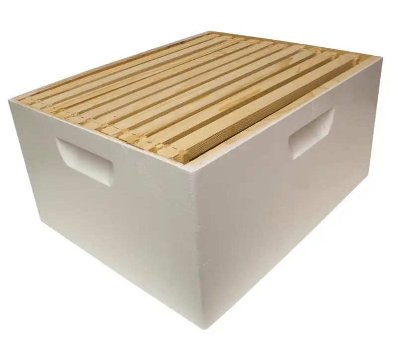 Harvest Lane Honey WWBCD-101 Deep Brood Box with 10 Frames & Foundation