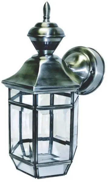 Heath Zenith HZ-4175-SA Lexington Motion Activated Lantern