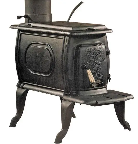 Vogelzang BX26E Cast Iron Boxwood Stove