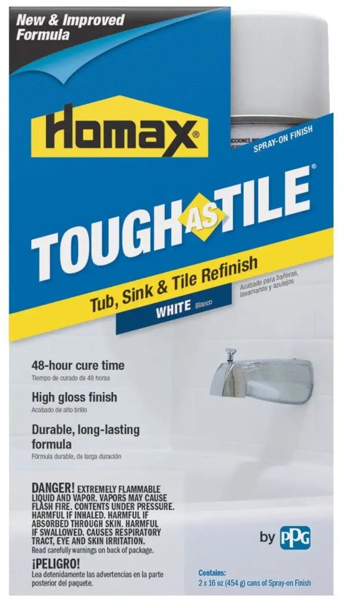 Homax 3157 Tough As Tile Epoxy Enamel Spray Paint