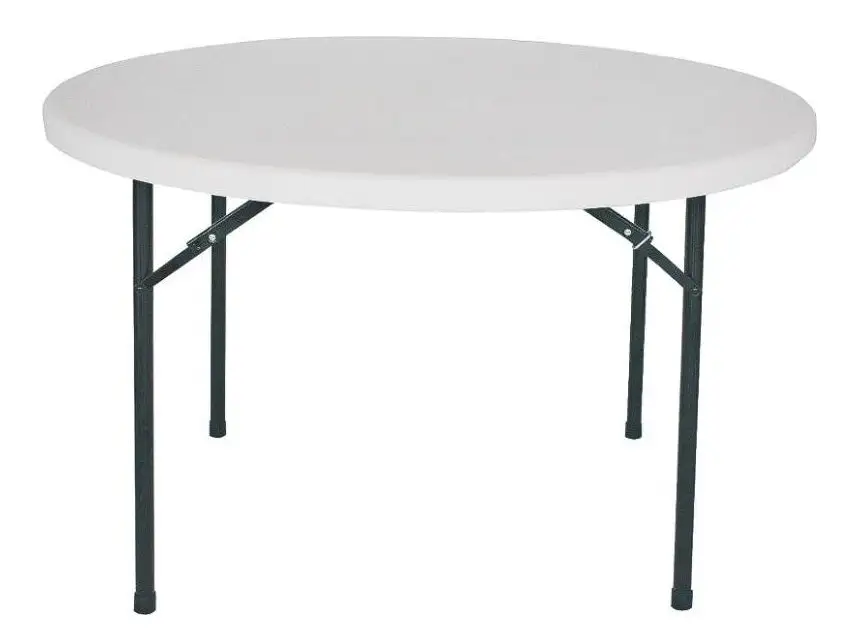 Simple Spaces BT048X001A Folding Table 48" Diameter