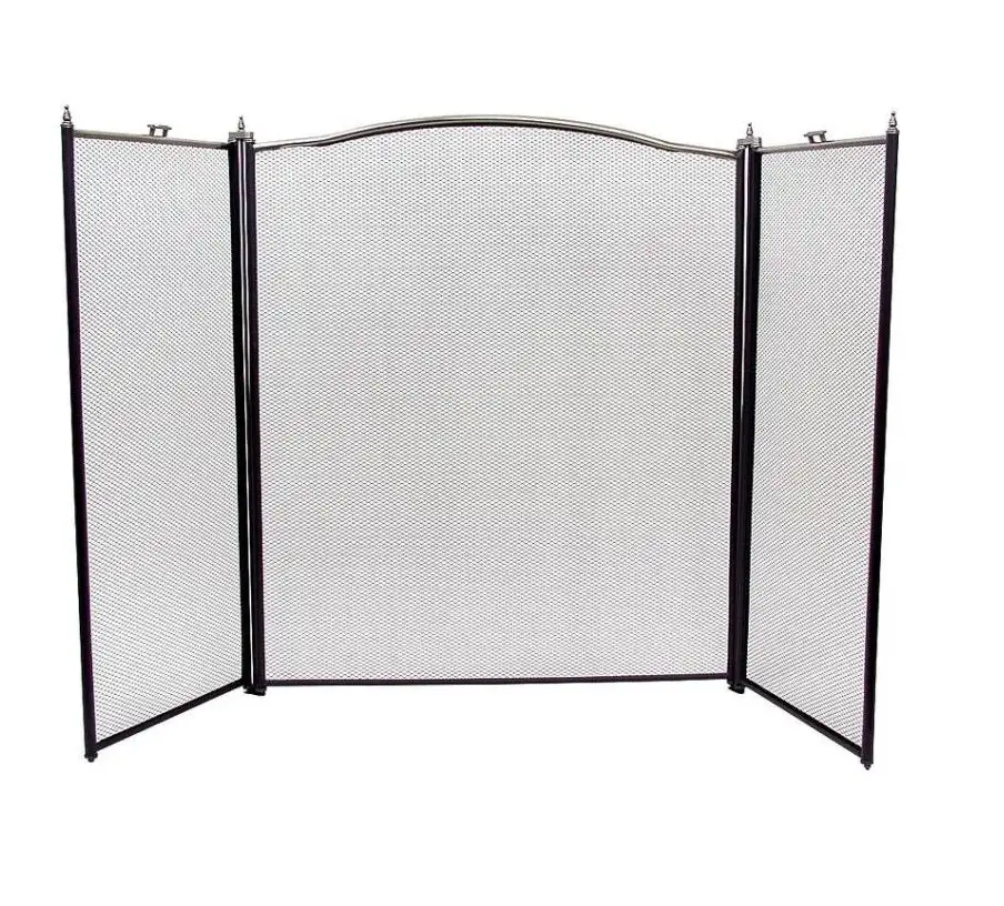 Simple Spaces C31020ASK3L 3 Panel Fireplace Screen