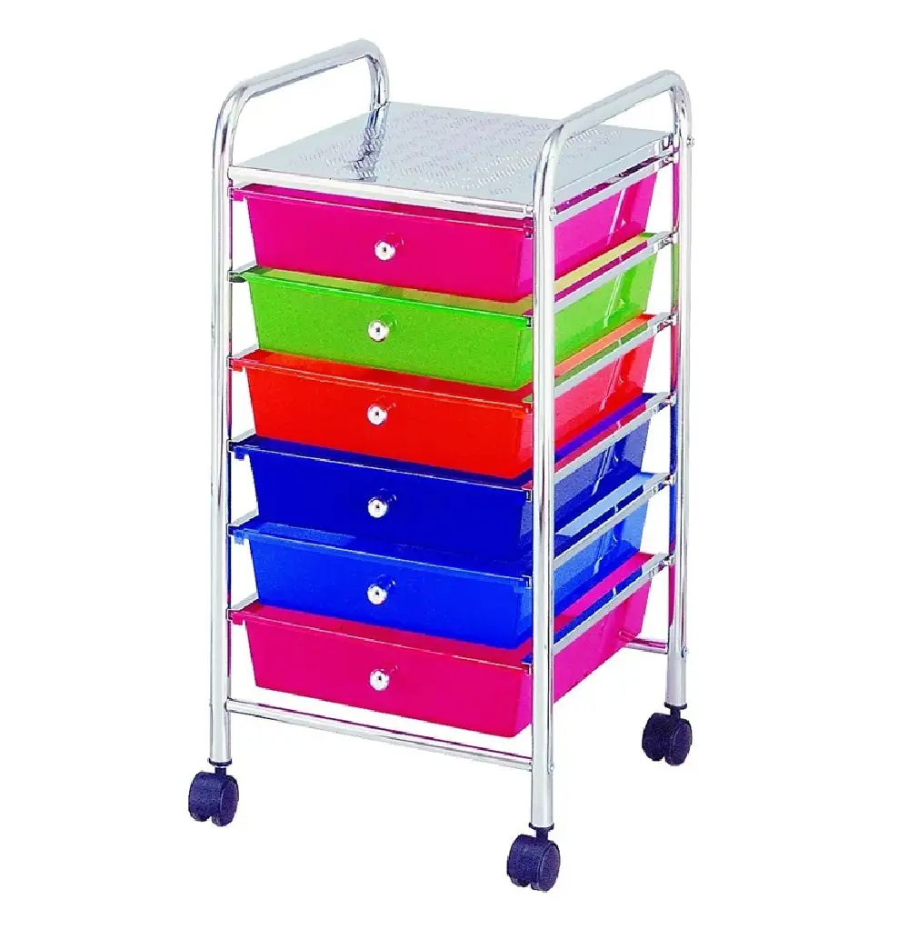 Simple Spaces G006-CH 6 Drawer Storage Cart